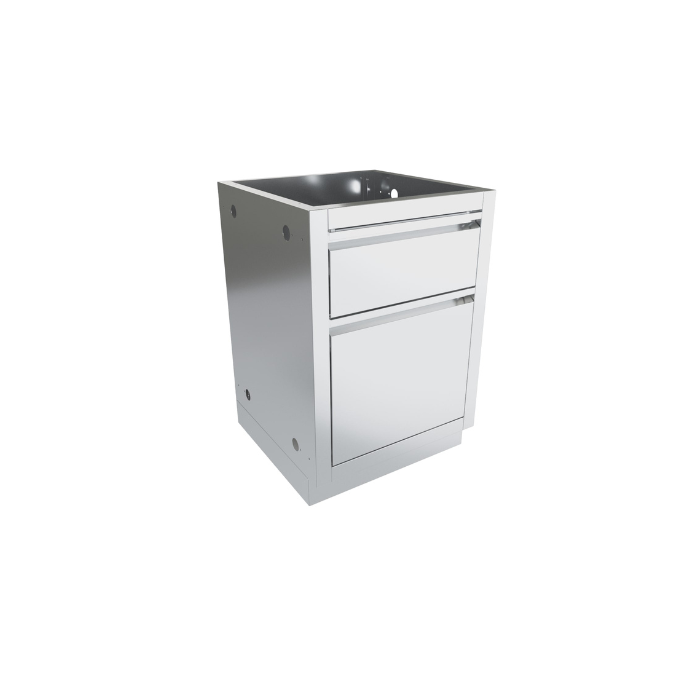 Тумбы Modulyen Hi-Kit: Кухонный модуль с 2-мя выдвижными ящиками N/N Blum